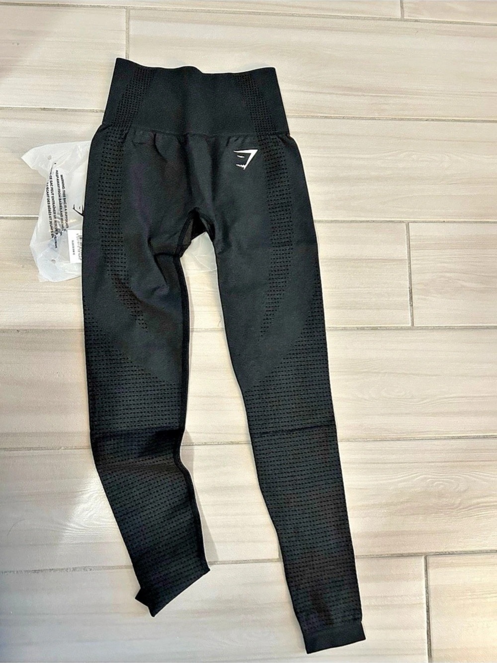 Gymshark Vital Seamless Leggings Black Athletic NWT